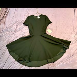 Express - nwt high- low little black dress. XS